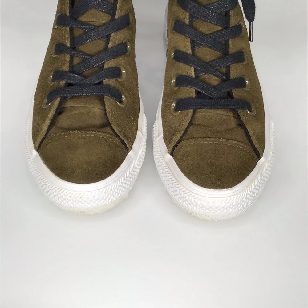 Converse Chuck Taylor All Star Hiker High-Top Sneaker in Olive Green Size 7. - Picture 4 of 12